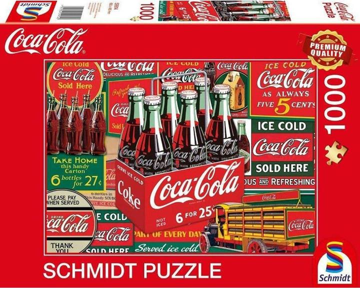 Produktbild Schmidt Spiele Coca Cola Motiv 2 1000 Teile (1000 Teile)