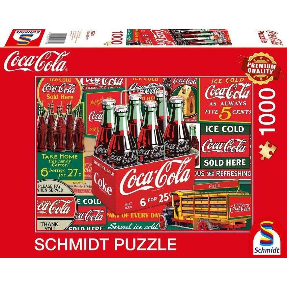 Schmidt Spiele Coca Cola Motiv 2 1000 Teile (1000 Teile)