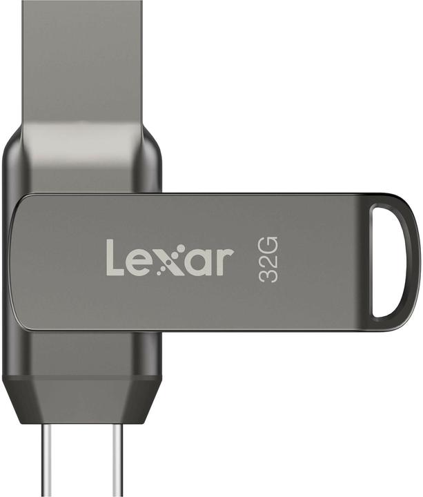 Image du produit Lexar JumpDrive Dual Drive D400 (32 Go, USB-A, USB-C)