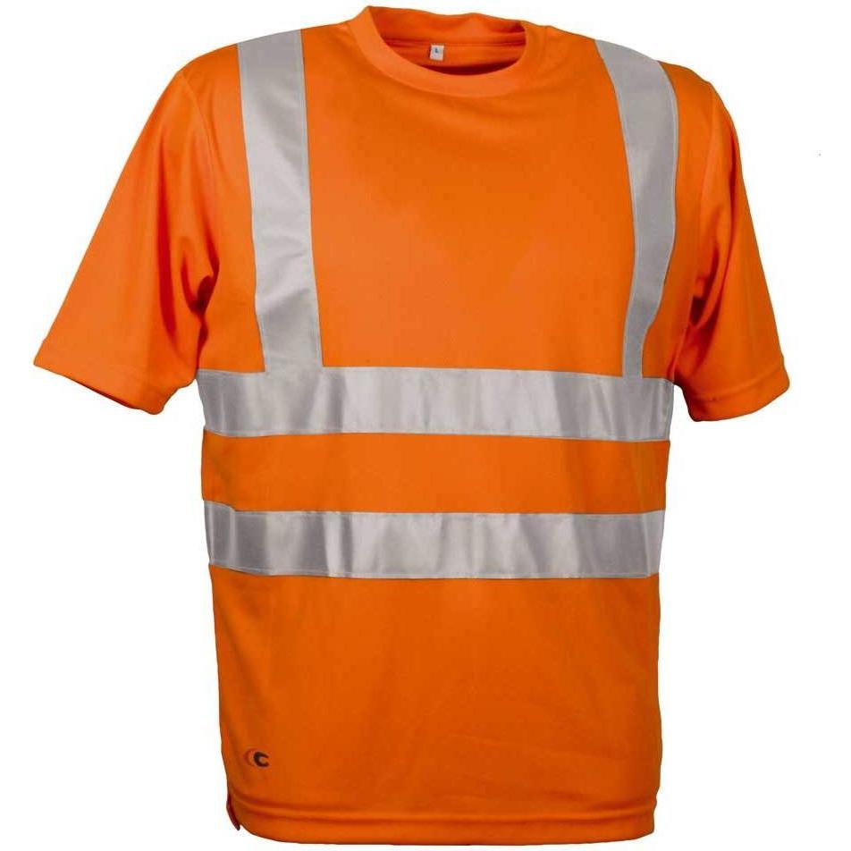 Cofra, Herren, Shirt, t-shirt danger, Orange, (3XL)