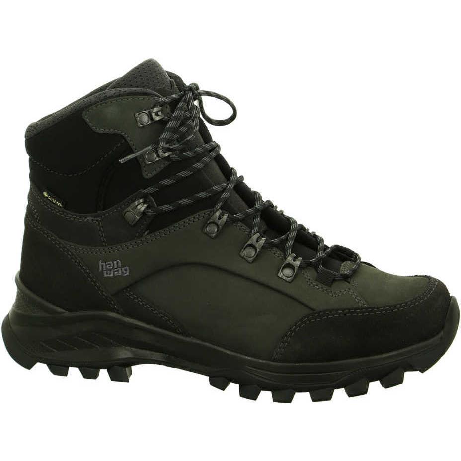 Hanwag, Herren, Wanderschuhe, Banks GTX (42), Schwarz
