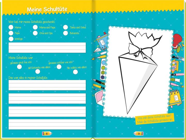 Image du produit Album Mein erstes Schuljahr mehrfarbig