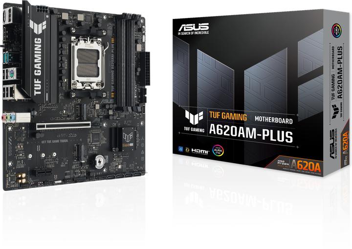 Productafbeelding ASUS MB TUF GAMING A620AM-PLUS (AM5, AMD A620, mATX)