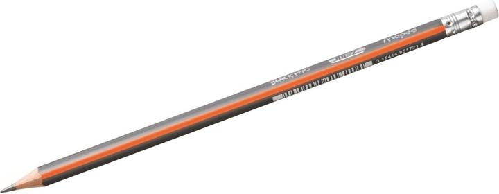 Actual product image Maped Pencil BLACK'PEPS, with eraser, hardness: HB (HB, 1 x)