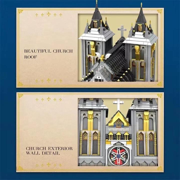 Actual product image ReoBrix Medieval church
