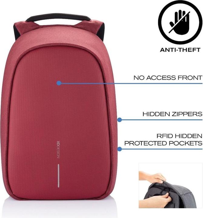 Actual product image Xddesign Bobby Hero Reg Backpack Red (18 l)
