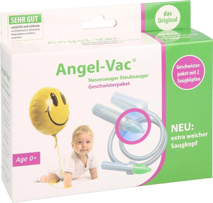 Angel-Vac Nasensauger Staubsauger Geschwisterpaket, 1 St. Nasensauger