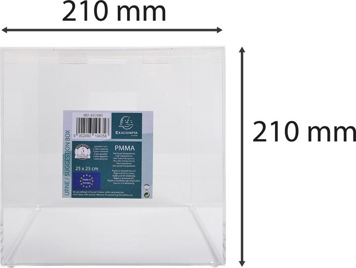 Immagine prodotto Exacompta Portadepliant da tavolo (21 x 21 cm)