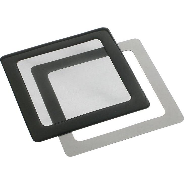 DEMCiflex Dust Filter 80mm - black/black, PC Lüfter Zubehör, Schwarz