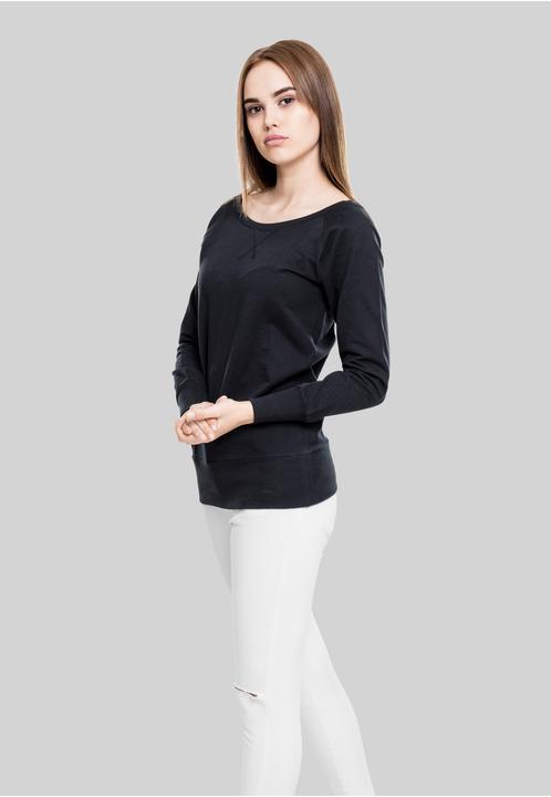 Produktbild Urban Classics Ladies Wideneck Crewneck (L)