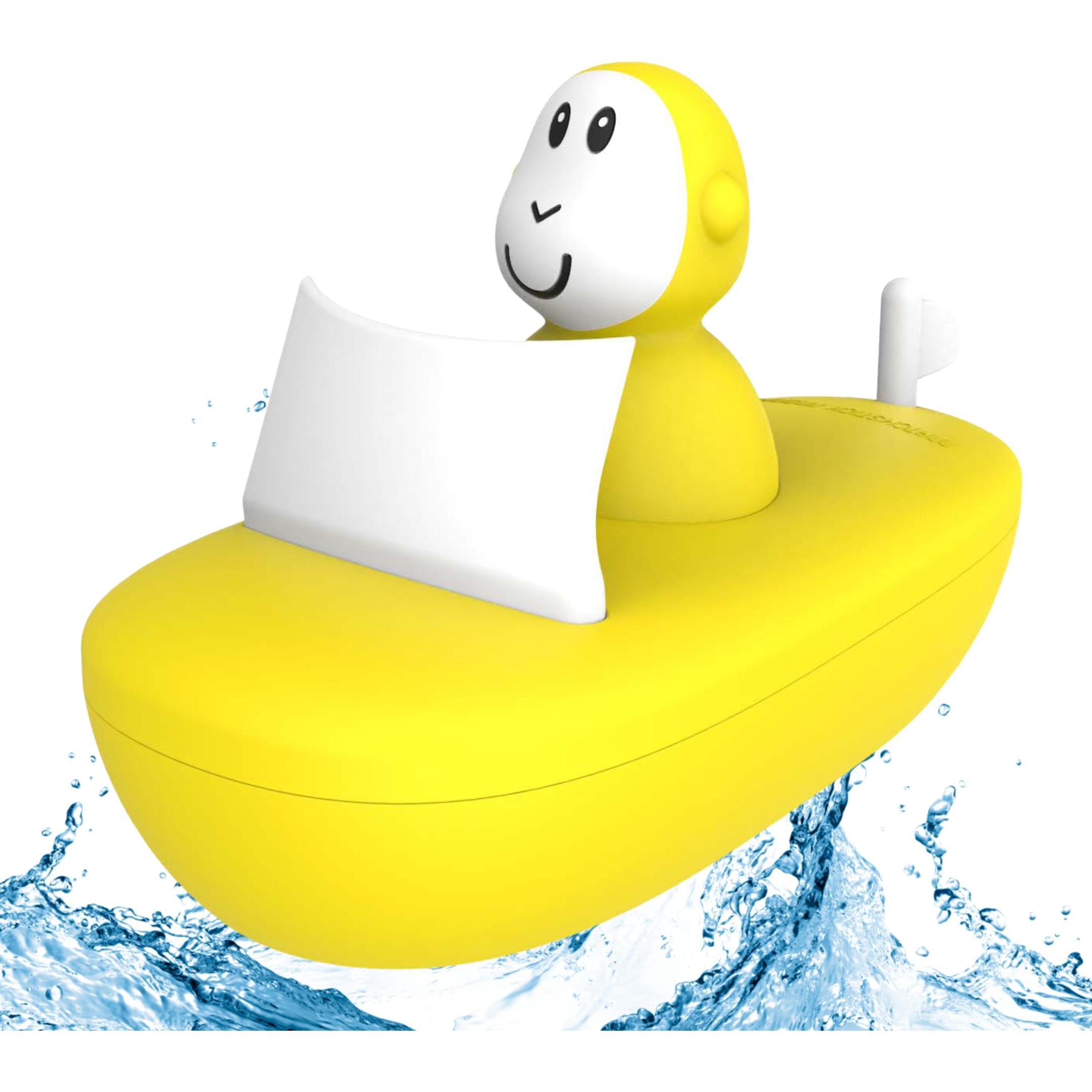 Matchstick Monkey bath toys BATHTIME, 2 pcs., Yellow color, 12 months +, MM-B-BSG-006
