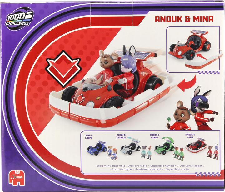 Actual product image Jumbo Mille Bornes Challenge Anouk und