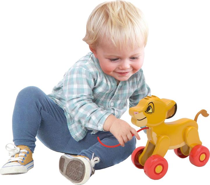 Image du produit Clementoni Figurine de course Baby Disney en bois - Simba