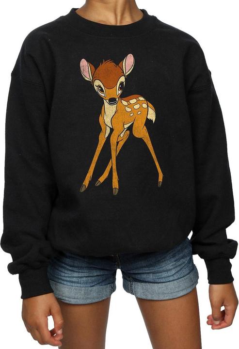 Image du produit Sweat-shirt classique en coton pour filles (152, 158)