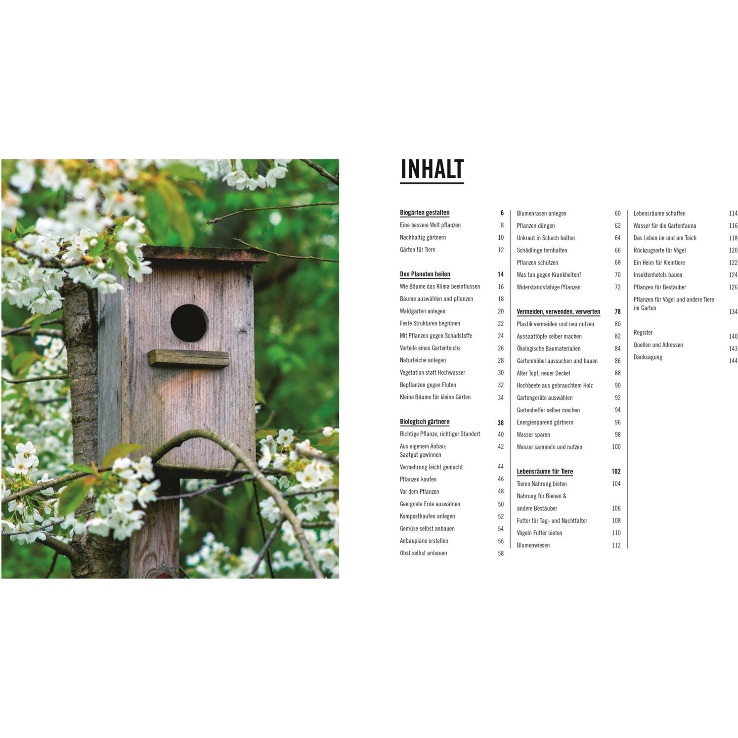 Thumbnail - Grünes Gartenwissen. Ökologisch gärtnern, Ratgeber von Zia Allaway, Jutta Langheineken