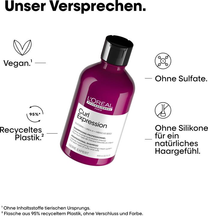 Immagine prodotto L'Oréal Professionnel Serie Expert Curl Expression Intense Moisturizing Cleansing Cream (Shampoo liquido, 300 ml)