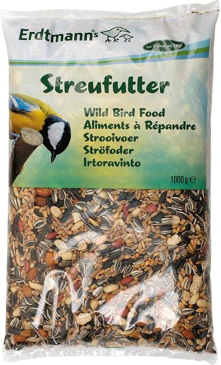 Actual product image Erdtmann Vogelfutter/Streufutter 1000 g (15 x, 1 kg)
