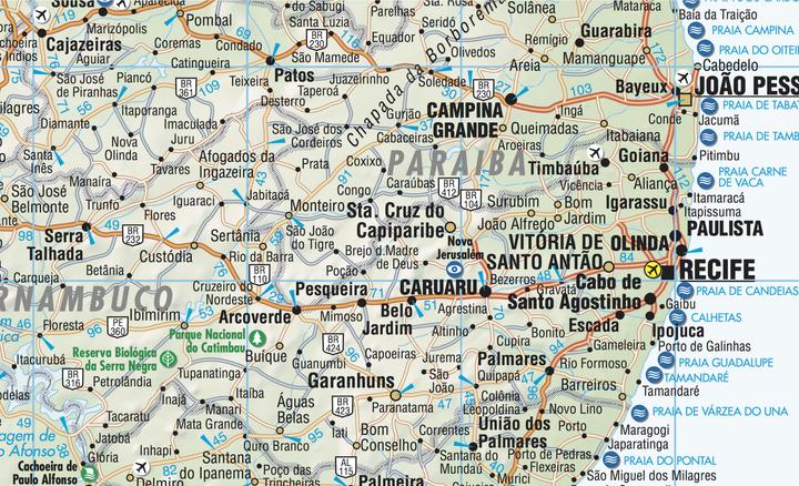 Image du produit Map. Brésil