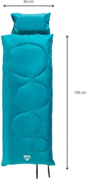 Actual product image Bestway 68100 Sleeping bag Rectangular sleeping bag polyester (190 cm)