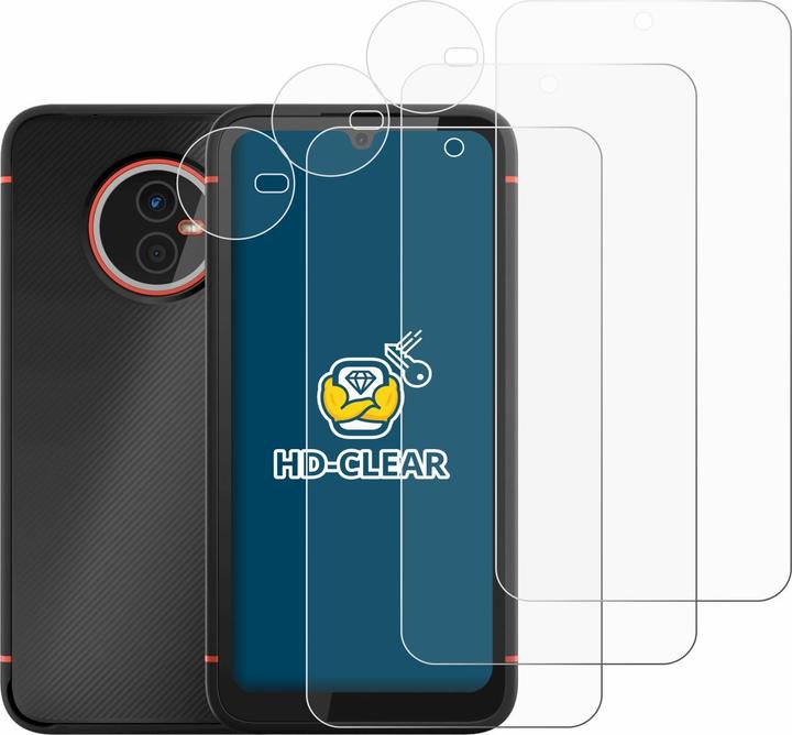 Produktbild BROTECT Schutzfolie Displayschutz Displayschutzfolie Folie Klar Transparent (6 Stück, Gigaset GX4)