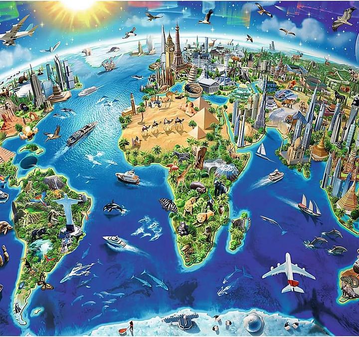 Produktbild Ravensburger Grosse, weite Welt (200 Teile)