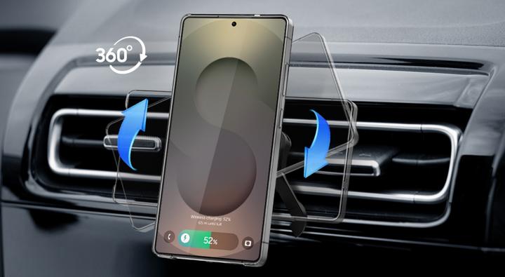 Actual product image Samsung Wits Wireless Car Charger (15 W)