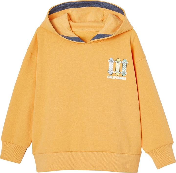 Produktbild Vertbaudet Jungen Kapuzensweatshirt mit Print und Recycling-Polyester (98)