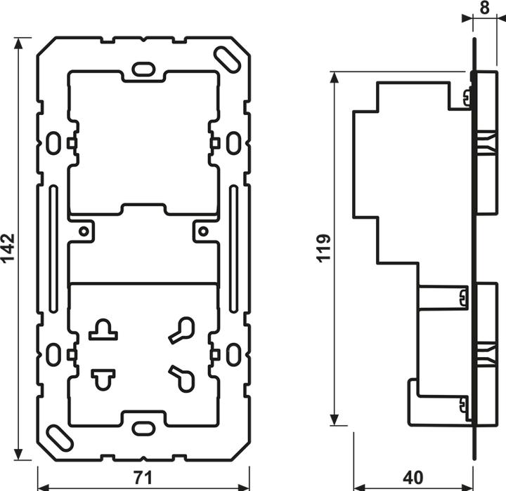 Actual product image JUNG SO7522EINS