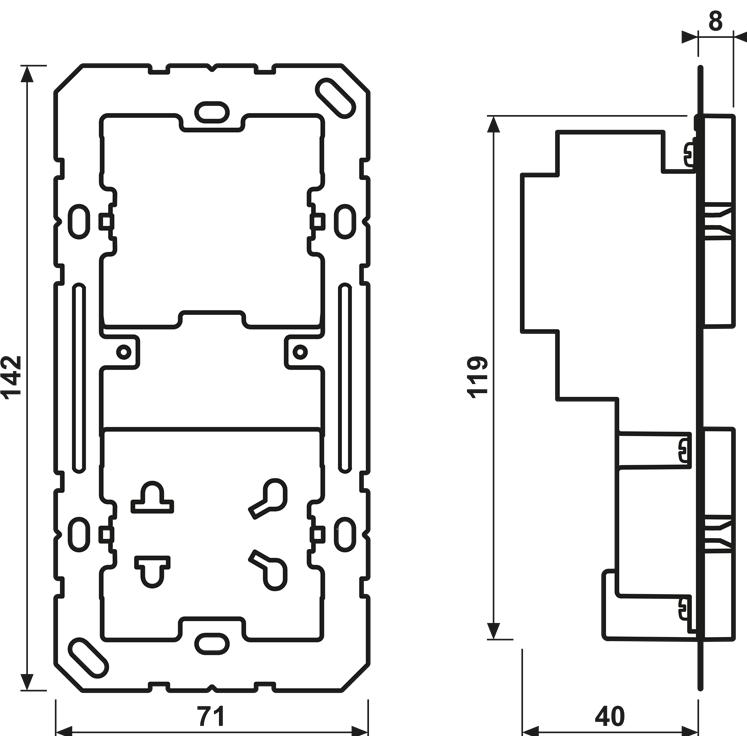 Thumbnail - JUNG, Steckdose, SO7522EINS