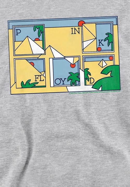 Produktbild Pink Floyd Kapuzenpullover meliert (128)