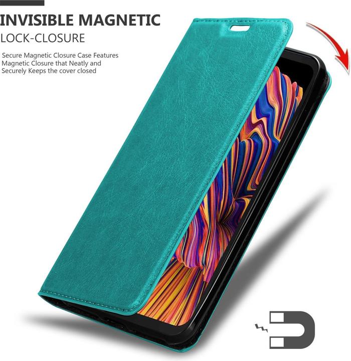 Produktbild Cadorabo Book Invis. Magnet Hülle (Samsung Galaxy Xcover Pro)