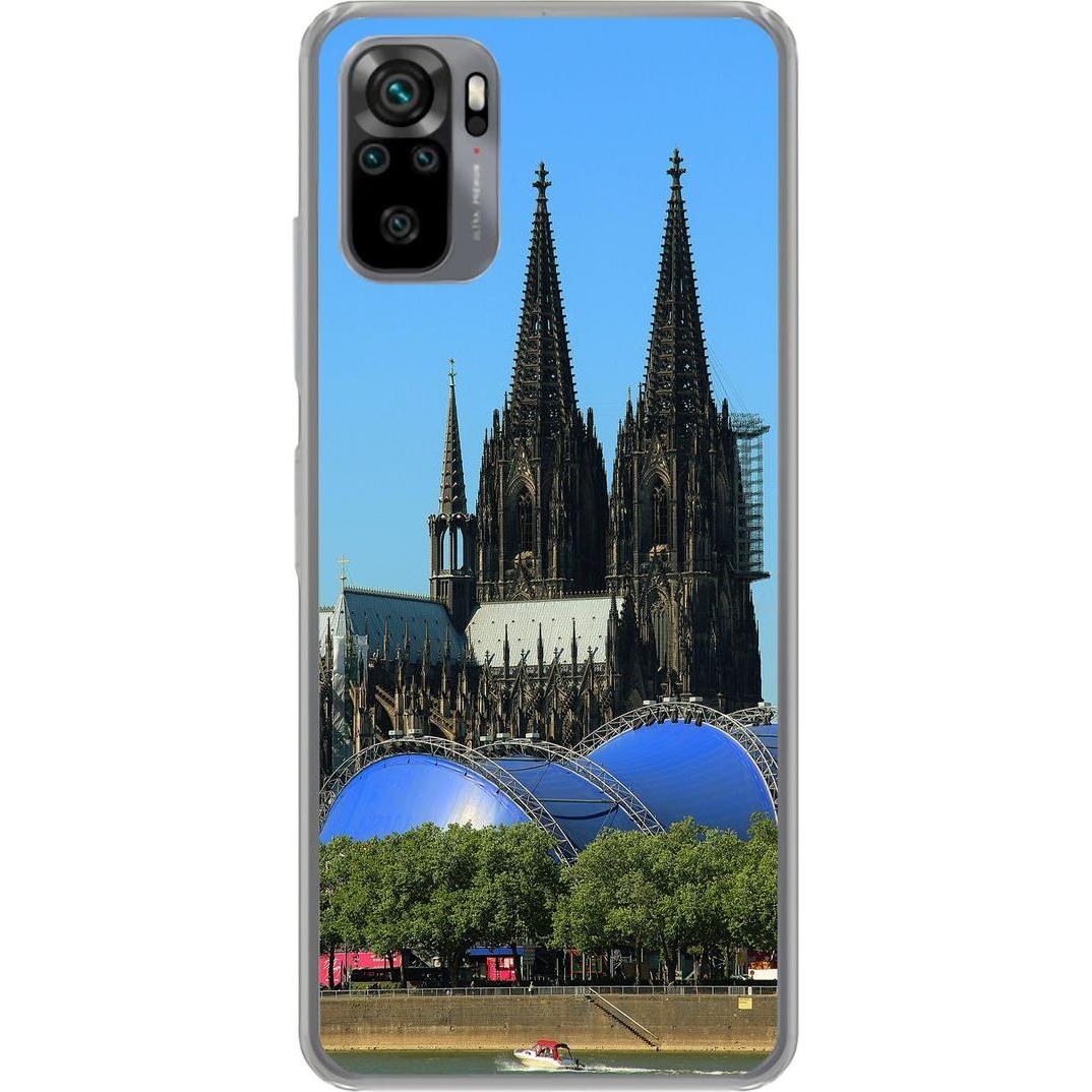 König Design Hülle Handy Schutz für Xiaomi Redmi Note 10S Case Cover Tasche Bumper Etuis TPU (Xiaomi Redmi Note 10S), Sm...