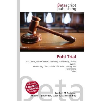 Pohl Trial, Fachbücher von Susan F. Marseken, Miriam T. Timpledon, Lambert M. Surhone