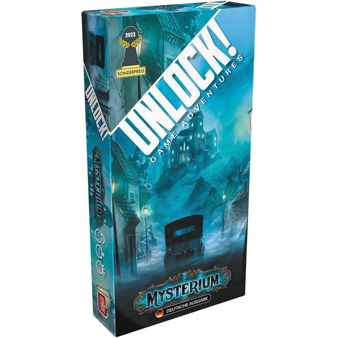Asmodée SCOD0085 - Unlock! Game Adventures: Mysterium (Einzelszenario), für 1-6 Spieler, ab 10 Jahren (DE) (Deutsch)