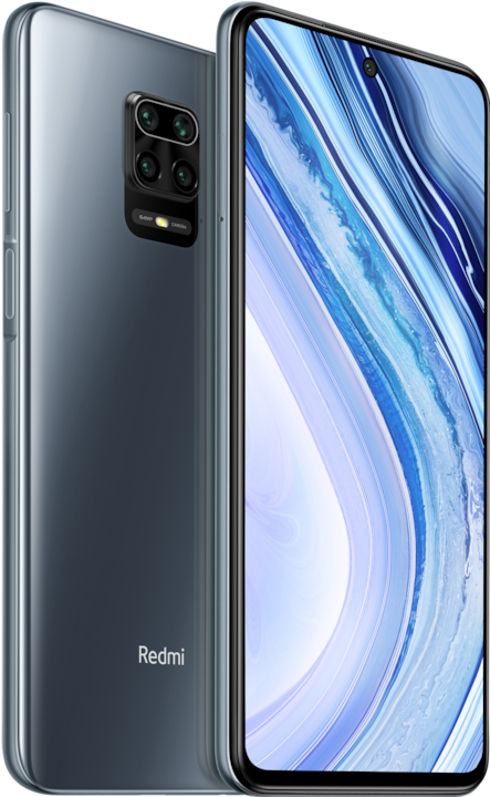 Produktbild Xiaomi Redmi Note 9 Pro (64 GB, Interstellar Grey, 6.67", Dual SIM, 64 Mpx, 4G)