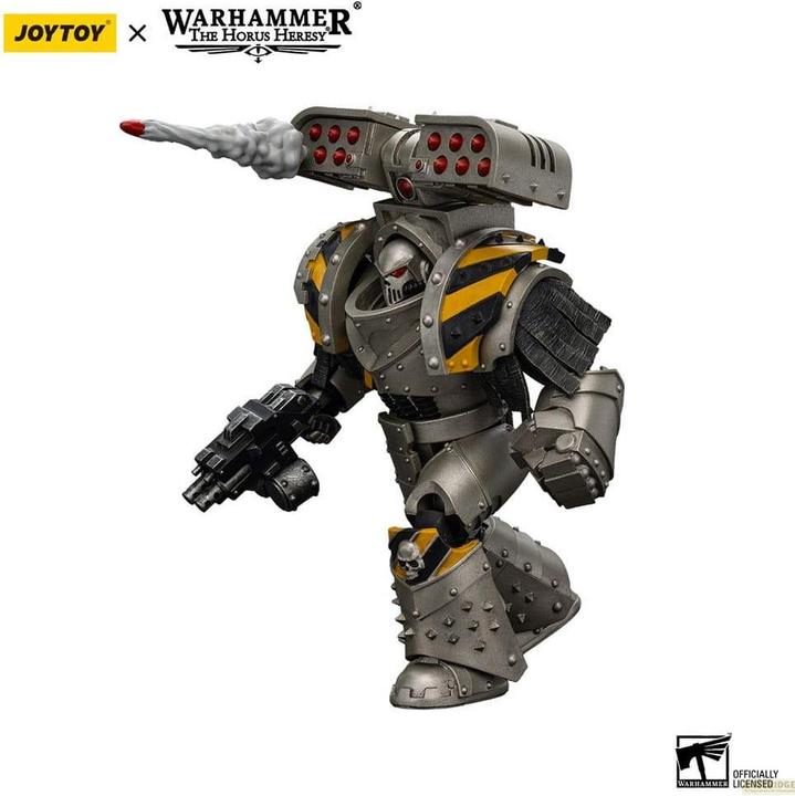 Actual product image Joy Toy Warhammer The Horus Heresy figurine 1/18 lron Warriors Tyrant Siege Terminator with Rocket launcher