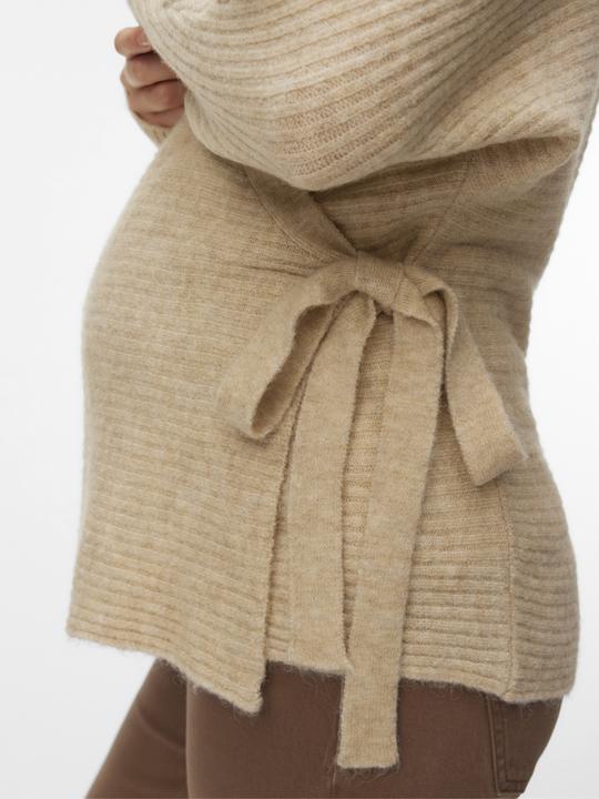 Immagine prodotto Mamalicious Normal geschnitten V-Ausschnitt Pullover Gestricktes Oberteil (S)