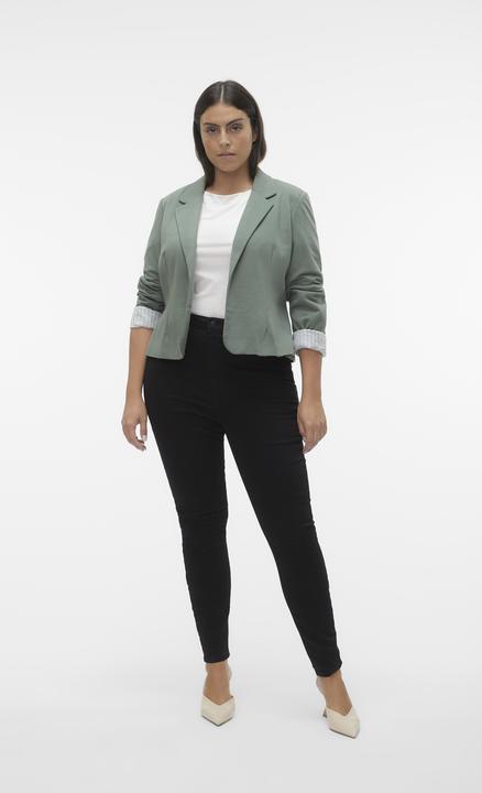 Actual product image Vero Moda Slim fit lapel collar Curve blazer Blazer (54)