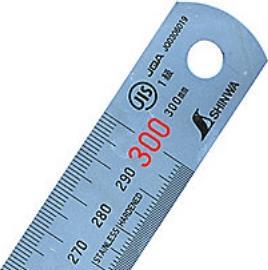 Produktbild Helmuth A. Jensen Stållineal 300x25x1,0 - Shinwa H101c