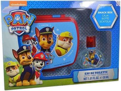 Produktbild Nickelodeon Chase Set Eau De Toilette für Jungen - 30 ml mit Paw Patrol Plastik Snack Box