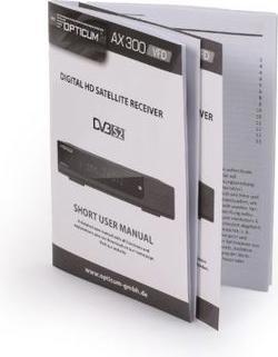 Immagine prodotto Opticum Sat Receiver mit PVR (DVB-S2, Disco rigido)