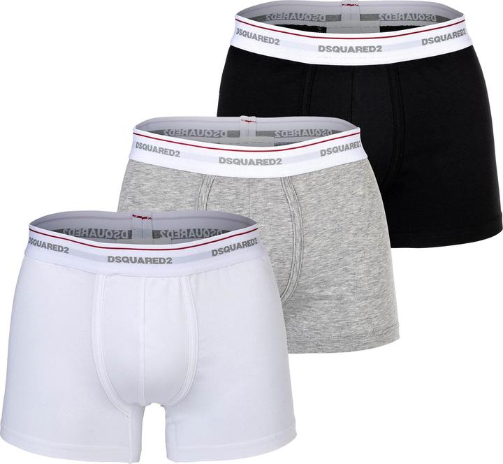 Produktbild Dsquared2 Boxershort Casual Bequem sitzend 3-PACK TRUNK (3XL, 3er Pack)