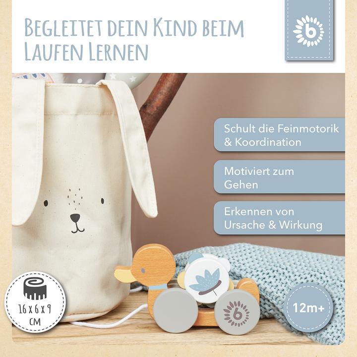 Actual product image Bieco Pull-along toy duck