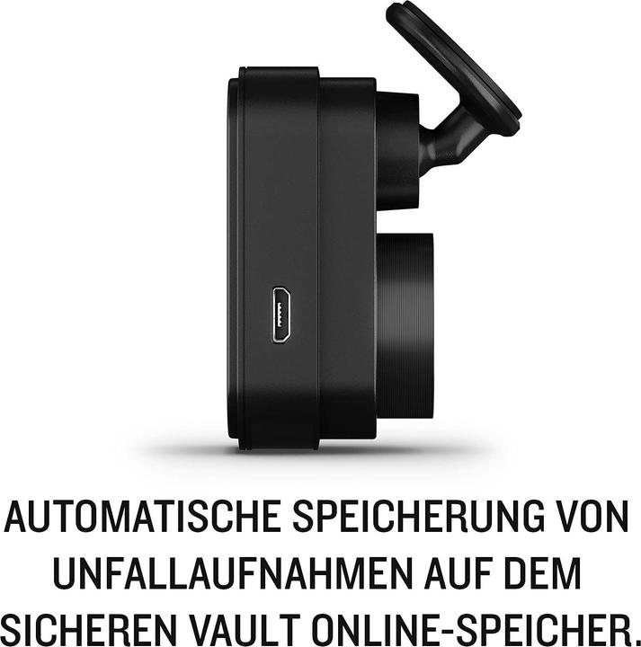Image du produit Garmin Dash Cam Mini 2 (WiFi, Microphone intégré, Accéléromètre, Bluetooth, Vision nocturne, Récepteur GPS, Full HD)
