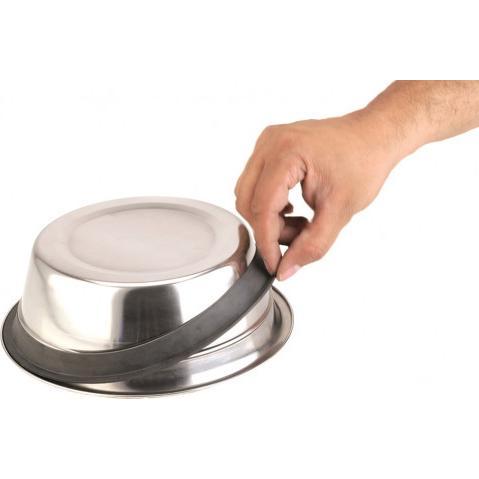 Thumbnail - Nobby Doppelnapf Edelstahl SILENT DINER (0.75 l), Futternapf