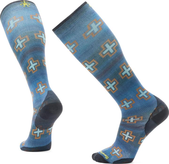Image du produit Smartwool Ski Zero Cushion Paths Crossed Print Chaussettes OTC (46 - 49)