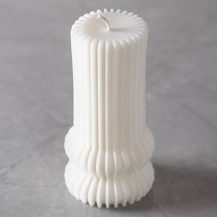 Actual product image Creativ Company Silicone Mould - Ribbed Cylinder With Arches (371198)