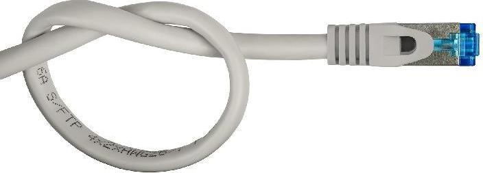 Produktbild Good Connections RNS® Patchkabel SmartFLEX, Cat.6A, S/FTP, PiMF, halogenfrei (LSZH), 500MHz, CU, grau, 0,5m, ® (S/FTP, CAT6a, 0.50 m)