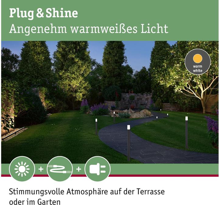 Produktbild Paulmann Outdoor Plug & Shine Flarea (270 lm, IP65)
