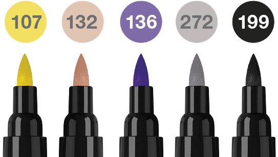 Produktbild Faber-Castell Pitt Artist Pen Dualmarker (5x)